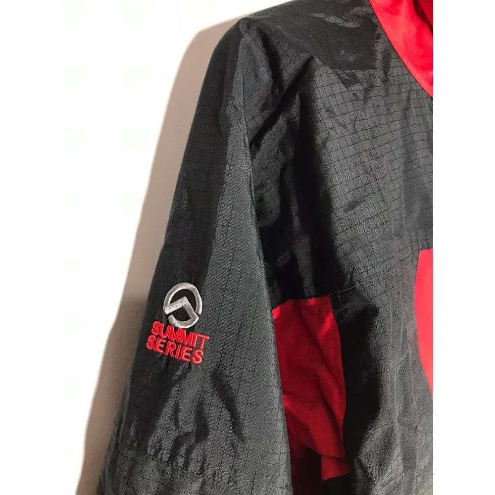 Vintage 90's The North Face Gore XCR Summit Series Jacket Mens Medium Red Black